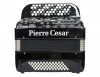 Pierre Cesar PCB-5060 BKP баян, 34/60, цвет чёрный перламутр