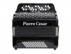 Pierre Cesar PCB3460 BKP баян 60/34 3 регистра цвет черный перламутр