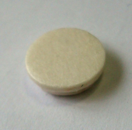 PISONI 9 мм подушка для кларнета диаметр 9 мм, серый.