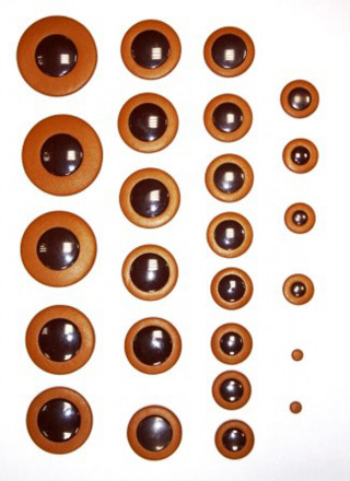 Pierre Cesar BARI PAD SET подушки для баритон саксофона, 25 штук, коричневые