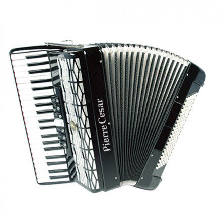 Pierre Cesar PCA2008 BKP аккордеон 120/41,7+2, цвет черный перламутр