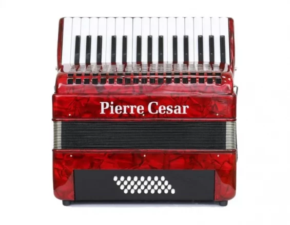 Pierre Cesar PCA3232 RDP аккордеон 32/32 цвет красный перламутр