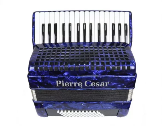 Pierre Cesar PCA3260 BLP Аккордеон 60/32 цвет синий перламутр
