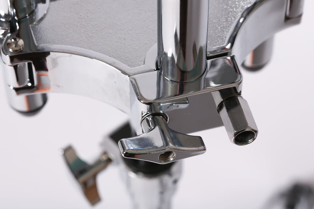 PC Drums T-5G Подставка для двух томов с журавлём для тарелок, хром