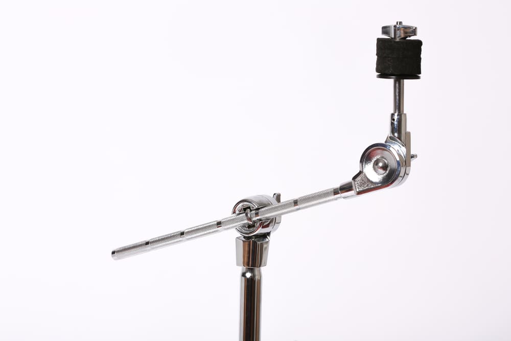 PC Drums T-5G Подставка для двух томов с журавлём для тарелок, хром