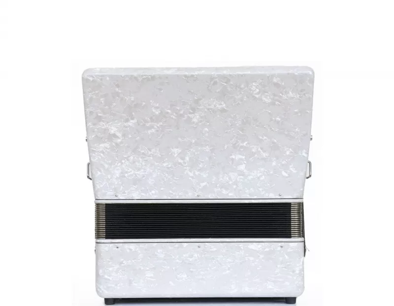 Pierre Cesar PCA3048B WHP аккордеон 48/30, 3 регистра, цвет белый