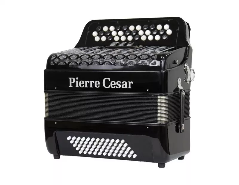 Pierre Cesar PCB3460 BKP баян 60/34 3 регистра цвет черный перламутр