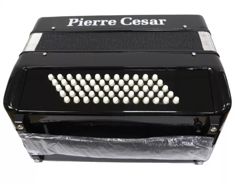 Pierre Cesar PCB-5060 BKP баян, 34/60, цвет чёрный перламутр