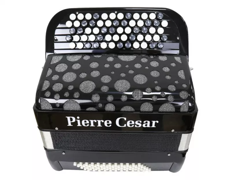 Pierre Cesar PCB-5060 BKP баян, 34/60, цвет чёрный перламутр