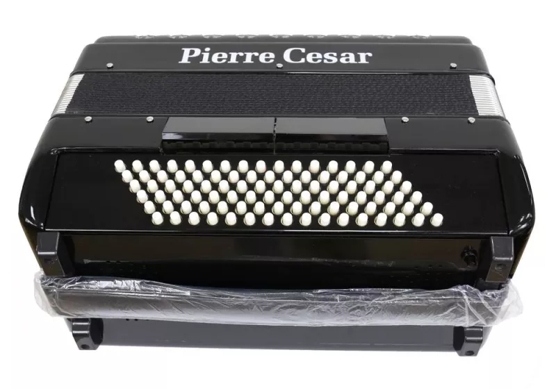 Pierre Cesar PCB-5096 BKP баян 70/96 7+2 регистра цвет чёрный