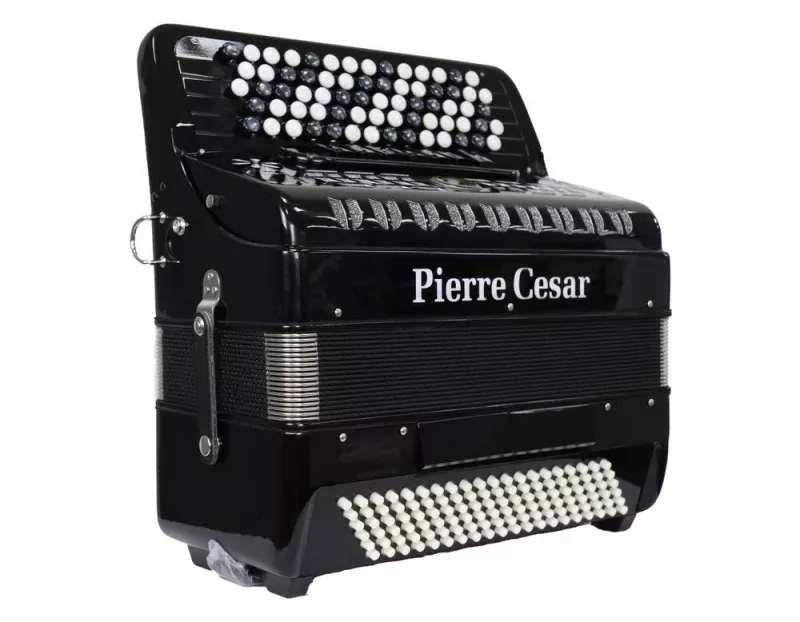 Pierre Cesar PCB-5120 BKP баян 70/120 7+2 цвет чёрный перламутр