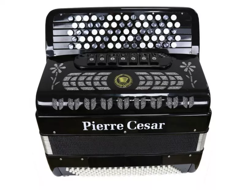Pierre Cesar PCB-5120 BKP баян 70/120 7+2 цвет чёрный перламутр