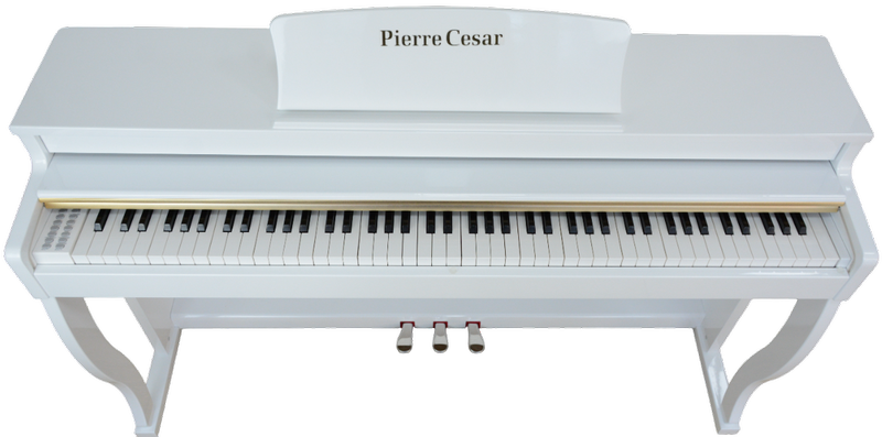 Pierre Cesar XY-8803-H-WH цифровое фортепиано, 88 клавиш, с крышкой, белое