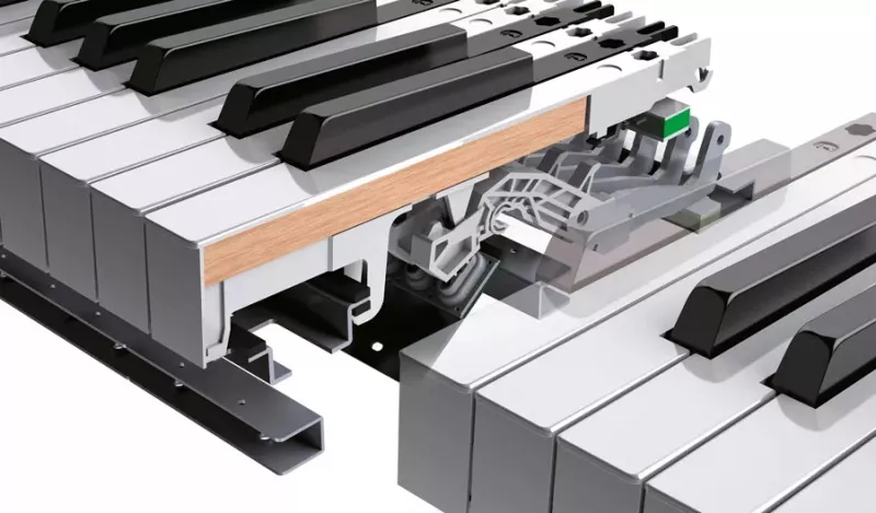 Pierre Cesar XY-8813-H-BK цифровое фортепиано, 88 клавиш, на ножках, черное